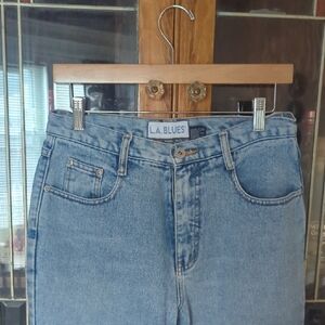 L.A. Blues High Rise Blue Jeans Timeless Design
